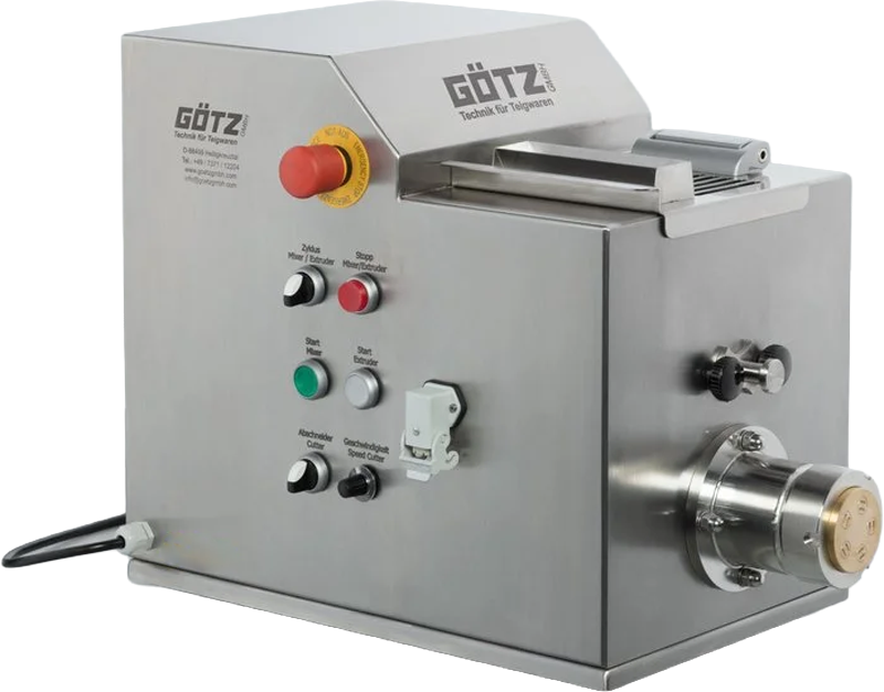The side of a P-05-G Pasta Extruder.
