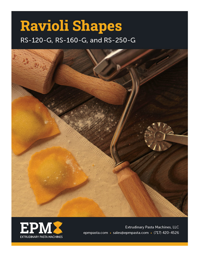 EPM Ravioli Shapes Catalog Cover