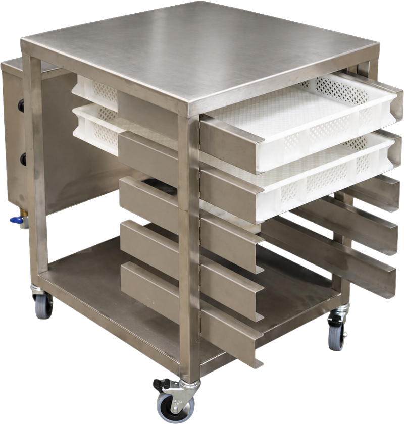 Stainless Steel Tray Cart for P-10-G